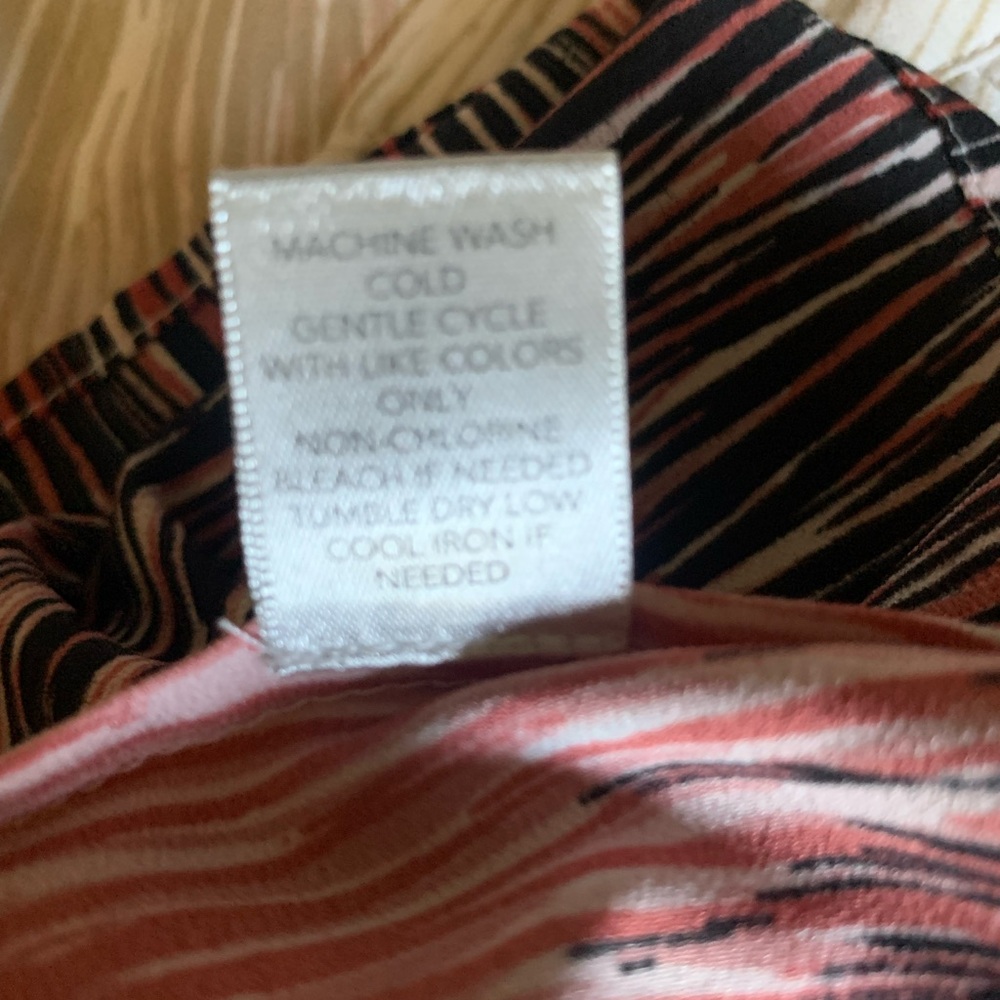 CJ Banks Printed Long Sleeve Shirt - Picture 8 of 8